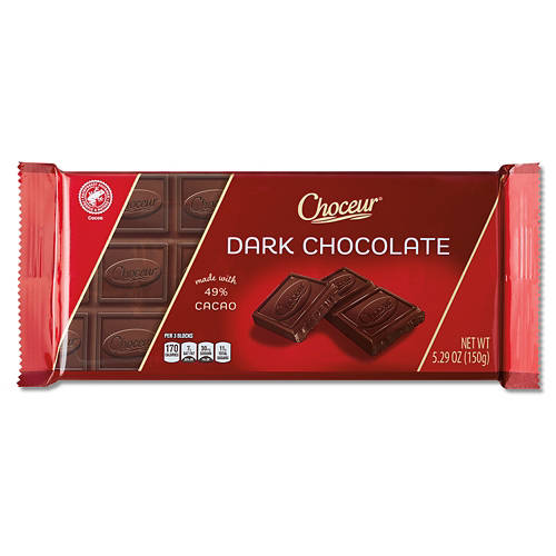 Choceur Dark Chocolate Bar, 5.29 oz